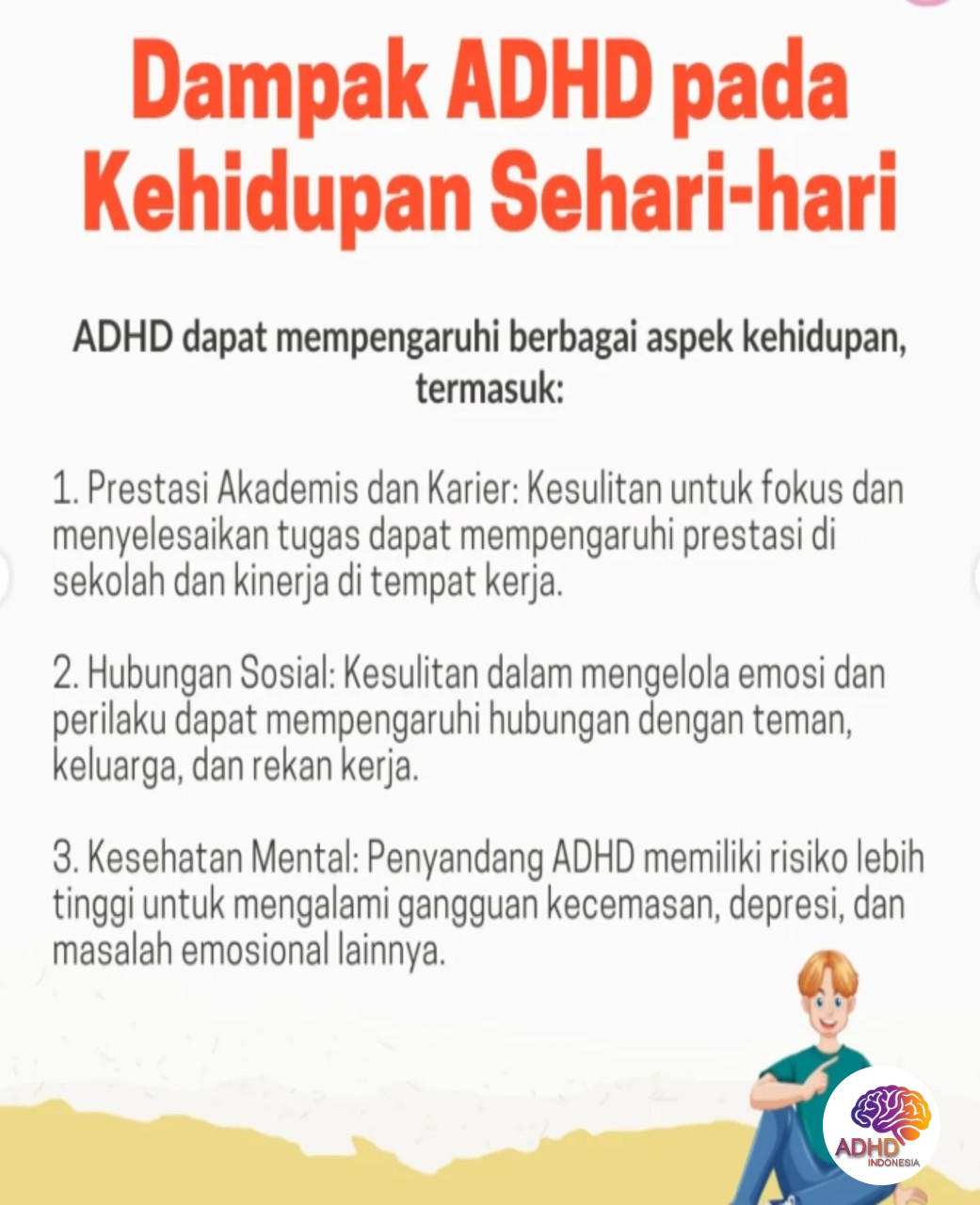 ADHD dan Hubungan Sosial Anak di Lingkungan Sekolah di Kabupaten Lombok Utara