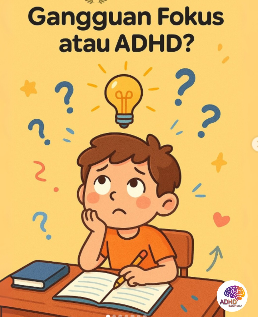 ADHD dan Kesulitan Fokus Anak: Edukasi untuk Keluarga di Kabupaten Lombok Utara