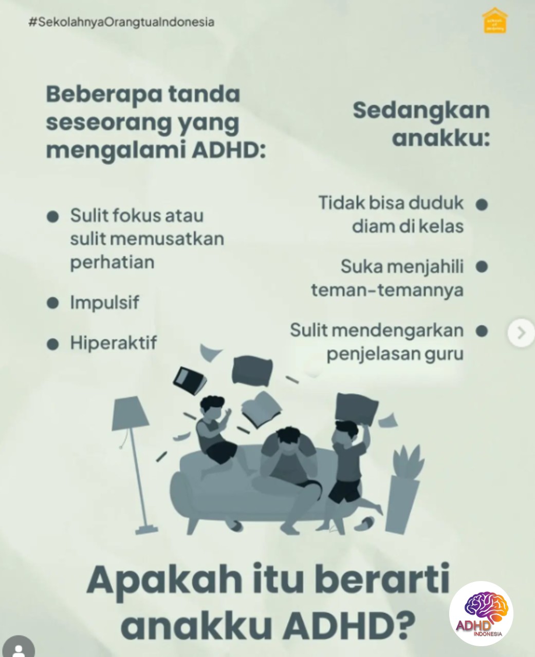 Ciri dan Gejala ADHD pada Anak Usia Dini di Kabupaten Lombok Utara