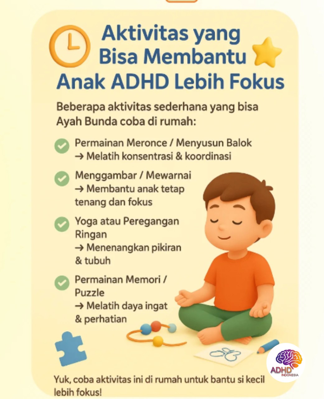 Pendekatan Edukatif yang Tepat untuk Anak ADHD di Kabupaten Lombok Utara